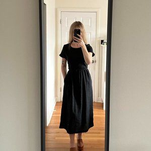 Pyne & Smith full length linen Tea Dress